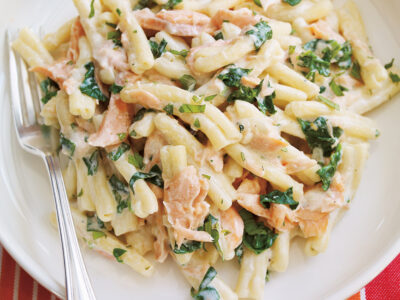 Penne Rigate au saumon