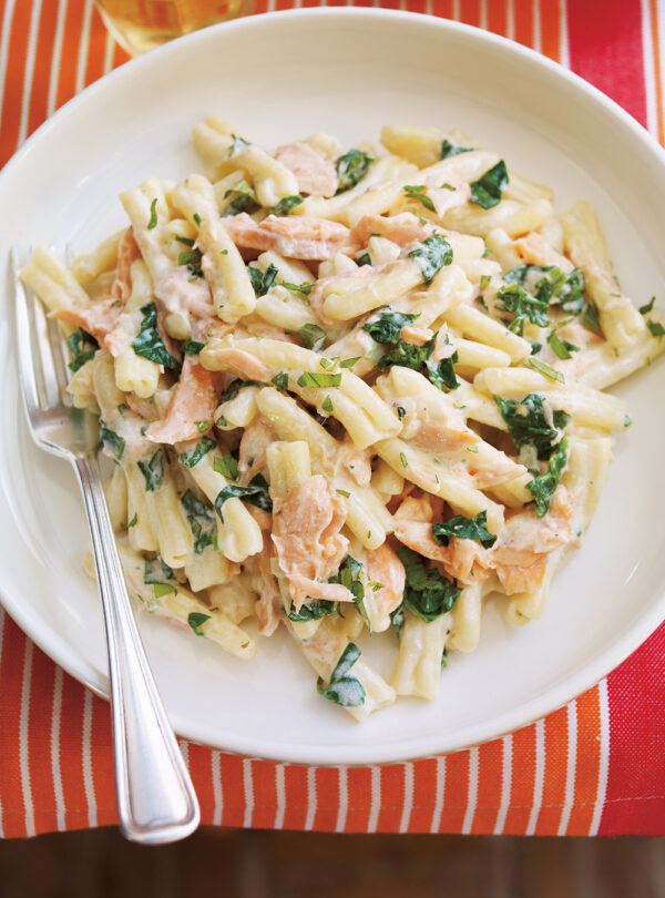Penne Rigate au saumon