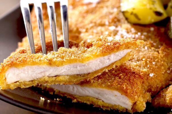 Escalope de veau milanaise