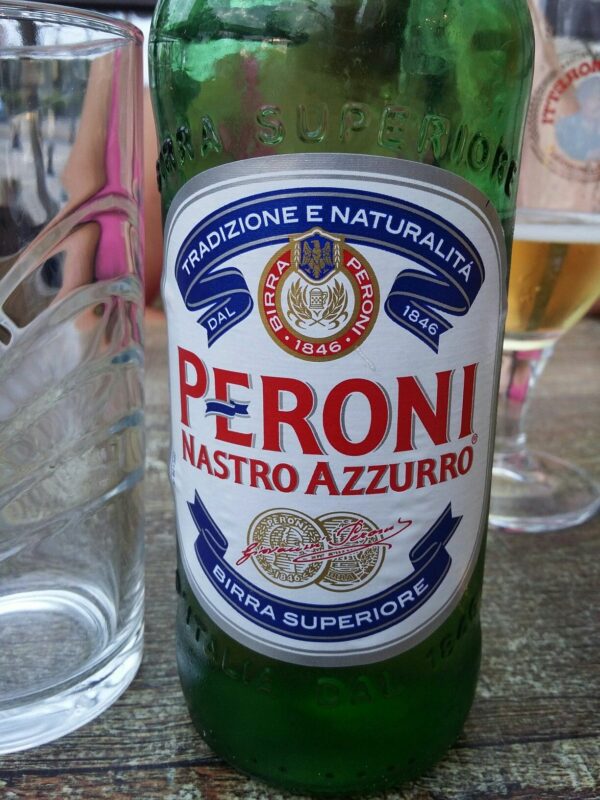 Bière italienne peroni nastro azzurro 33cl