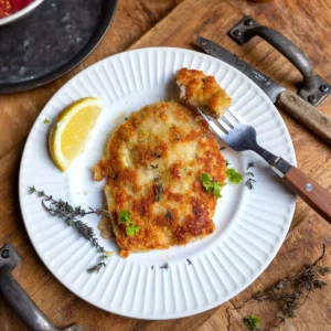 Escalope de veau milanaise