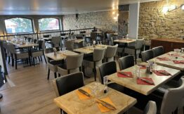 Salle principale restaurant Paolino Lyon