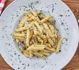 Penne aux Truffes et Foie Gras (tuber indicum)