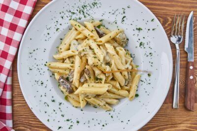 Penne aux Truffes et Foie Gras (tuber indicum)