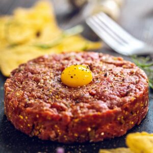 Tartare de bœuf