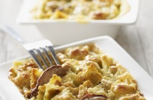 Gratin de Ravioles aux Cèpes