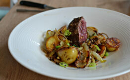 Bavette sauce aux échalotes à Lyon