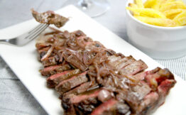 Bavette sauce aux échalotes Lyon