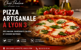 pizza artisanale Lyon