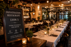 privatisation restaurant Lyon 3