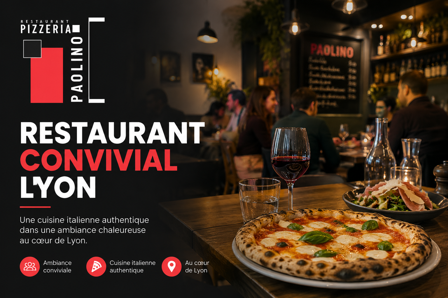 Restaurant convivial Lyon