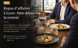 repas entreprise Lyon