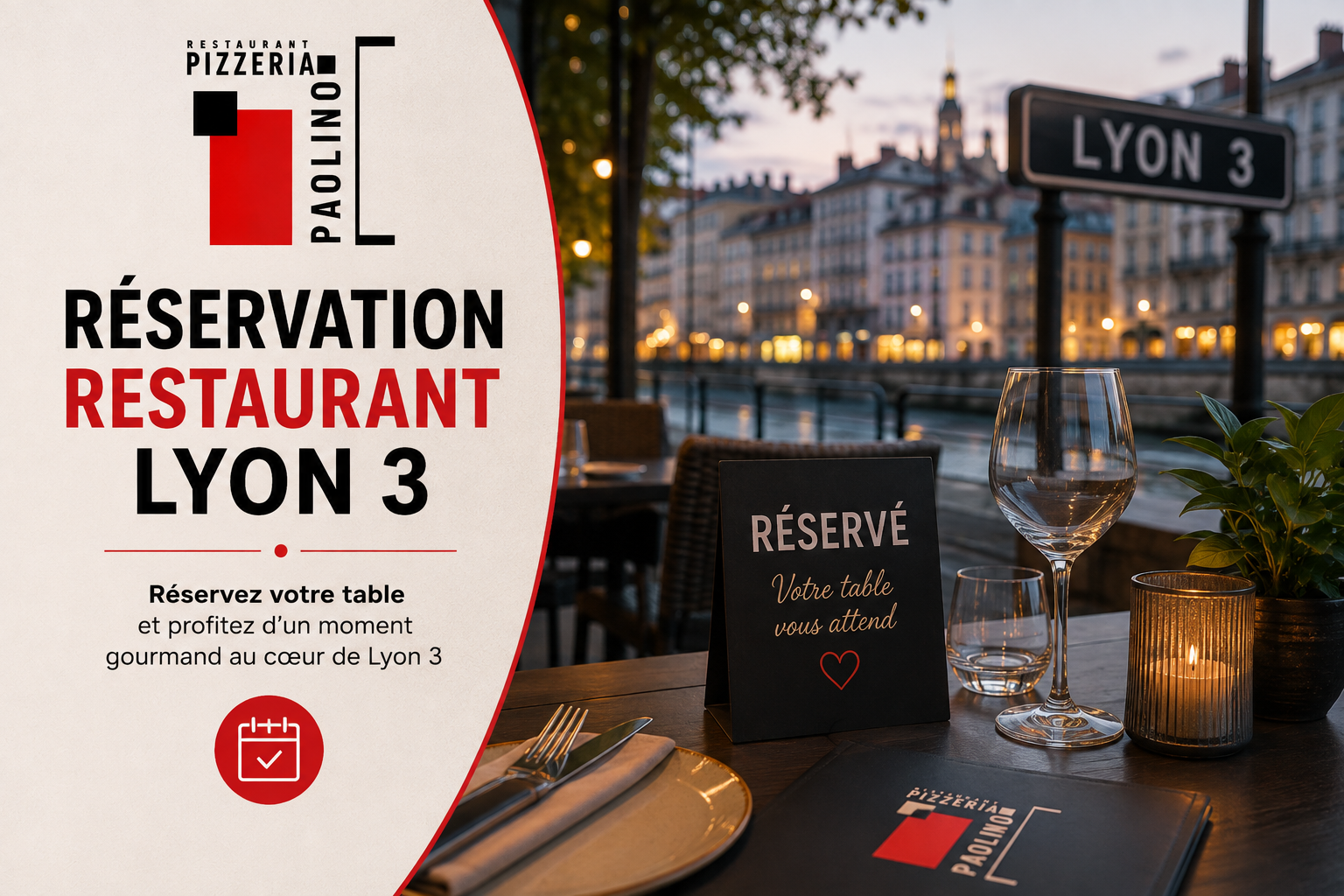 réservation restaurant Lyon 3