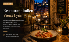 restaurant italien Vieux Lyon