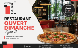 restaurant ouvert dimanche Lyon 3